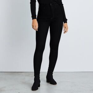 Everlane The Way High Skinny Jean - Classic Black 26R
